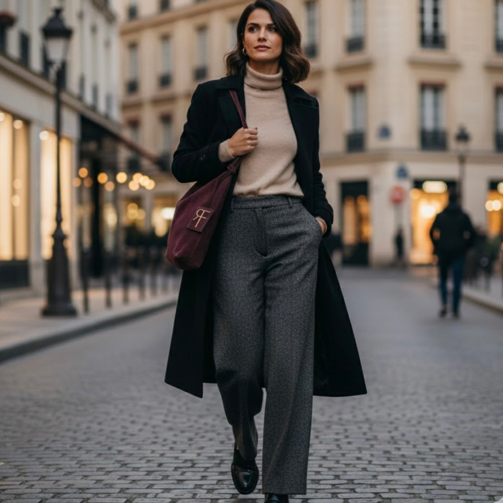 Lady Pisa Monogram Suede Scamosciata