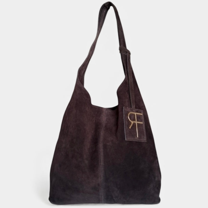 Lady Pisa Monogram Suede Scamosciata