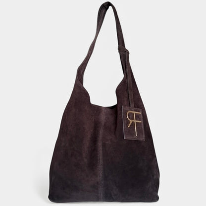 Lady Pisa Monogram Suede Scamosciata