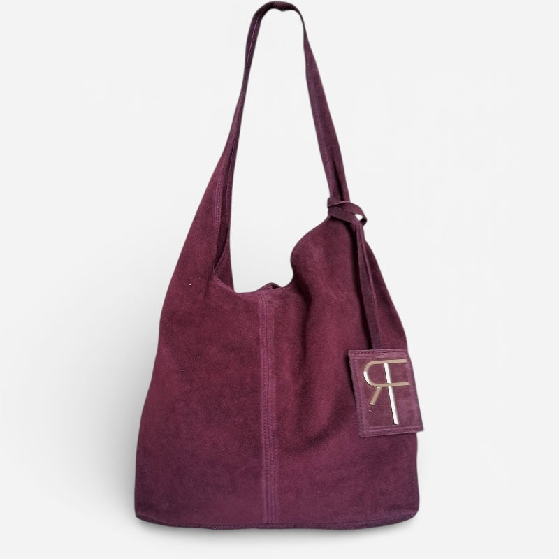 Lady Pisa Monogram Suede Scamosciata
