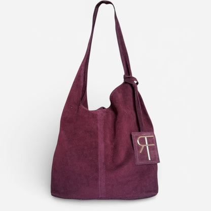 Lady Pisa Monogram Suede Scamosciata